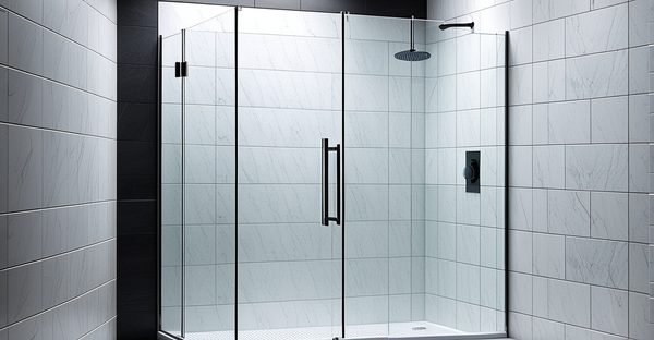 Tout savoir sur les portes de douche : types, design et installation
