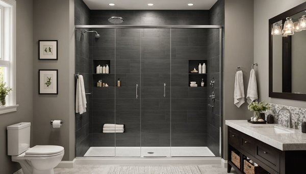 Guide d'achat des parois de douche : allier design et budget